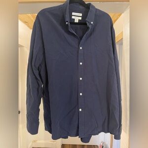 Amazon Essentials Men's Dark Blue Casual Shirt